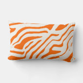 Monogram elke kleur en Off-White Zebra Design Kussen (Achterkant)
