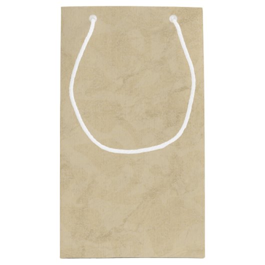 monogram en gordijn-pleister klein cadeauzakje (Achterkant)