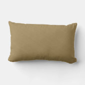 Monogram en naam Lumbar Pillow Kussen (Achterkant)