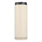 Monogram en naam Modern Man Thermosbeker (Achterkant)