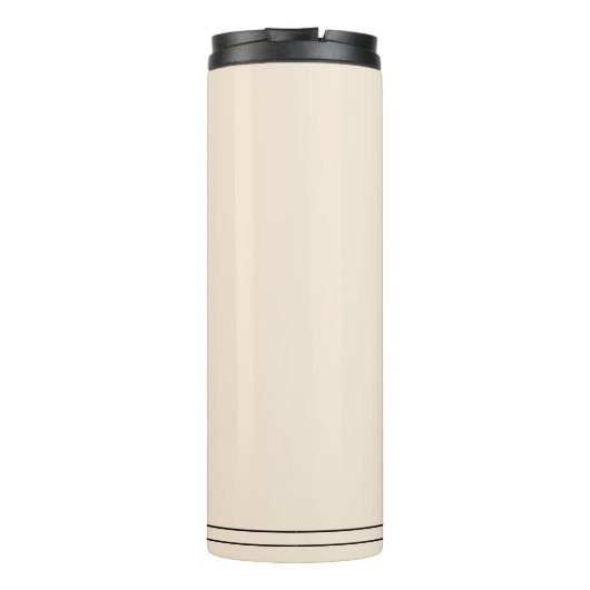 Monogram en naam Modern Man Thermosbeker (Achterkant)