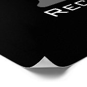 Monogram en naam Weddenschappen Poster (Hoek)