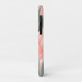 Monogram en stijlvolle Tulpdruppels Case-Mate iPhone Case (Achterkant/links)