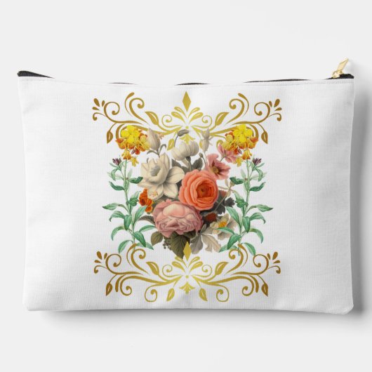 Monogram Engels Tuin Bloemen Etui (Achterkant)