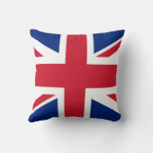Monogram England Union Jack Wedding Kussen (Achterkant)