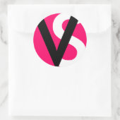 Monogram envelop afdichting Stickers (Tas)