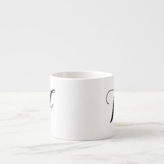 Monogram Espresso Mok (Voorkant)