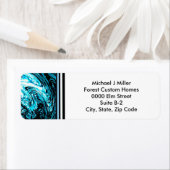 Monogram Etiket bedrijfsadres/persoonlijke strips (Insitu)