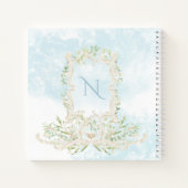 Monogram Eucalyptus  Lijst Notitieboek (Achterkant)