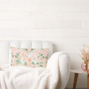 Monogram Eucalyptus Rustic Floral Sage Green Kussen