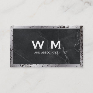 Monogram Executive Grunge Vervuild Visitekaartje