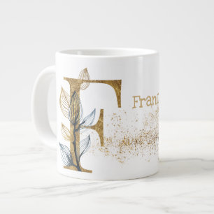 Monogram "F" Jumbo Mok Soepijs
