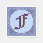 MONOGRAM F SERVET (Voorkant)