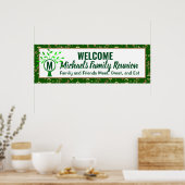 Monogram Family Reunion Banner Poster (Keuken)