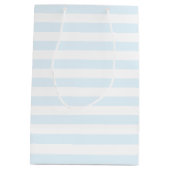 Monogram Fancy Rozen Blueberry Gift Bag Medium Cadeauzakje (Achterkant)