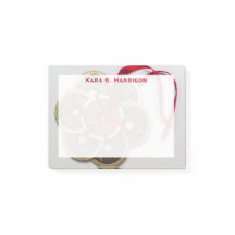 Monogram Feng Shui Chinese Munten Rood Lint