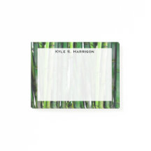 Monogram Feng Shui Groene Bamboe Welvaart