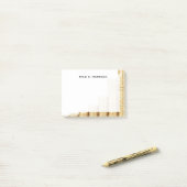 Monogram Feng Shui Verhogen Rijkdom Gouden Munten Post-it® Notes (Op bureau)