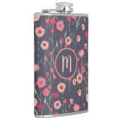 Monogram Floral Dark Heupfles (Rechts)