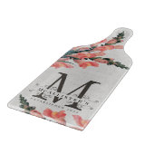 Monogram Floral  familie, jaar C Snijplank (Hoek)