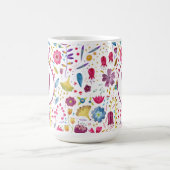 Monogram Floral Koffiemok (Center)