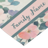 Monogram Floral Korte Tafelloper (Hoek)