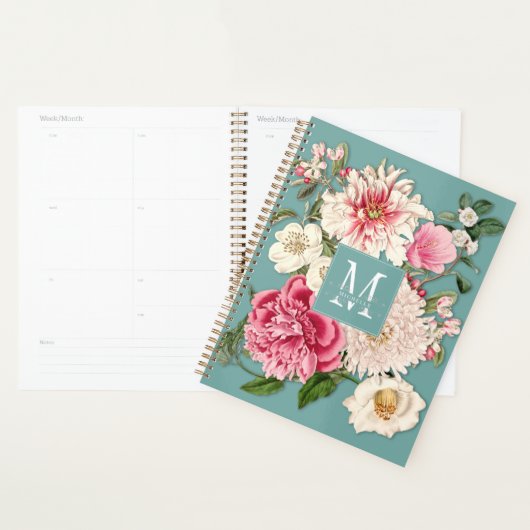 Monogram Floral Planner (Display)
