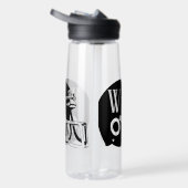 Monogram Football Waterfles (Rechts)