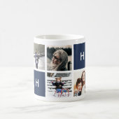 Monogram Foto Collage Mok | marine (Center)