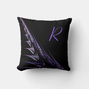 Monogram Fractal Flame Pattern Sierkussen