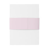 Monogram Fragrant roze rozen Uitnodigingen Wikkel (Achterkant Voorbeeld)