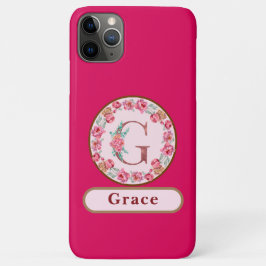  Monogram G Floral iPhone 11 Pro Max Hoesje
