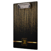 Monogram galaxy Stars lampontwerp Klembord (Links)