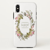 Monogram Garden Floral Case-Mate iPhone Case (Achterkant)
