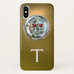 MONOGRAM geel iPhone X Hoesje