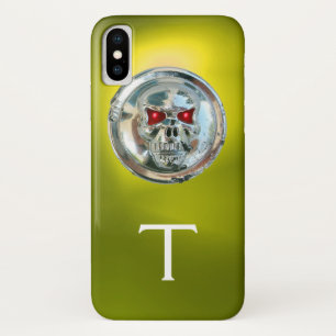 MONOGRAM geel iPhone X Hoesje