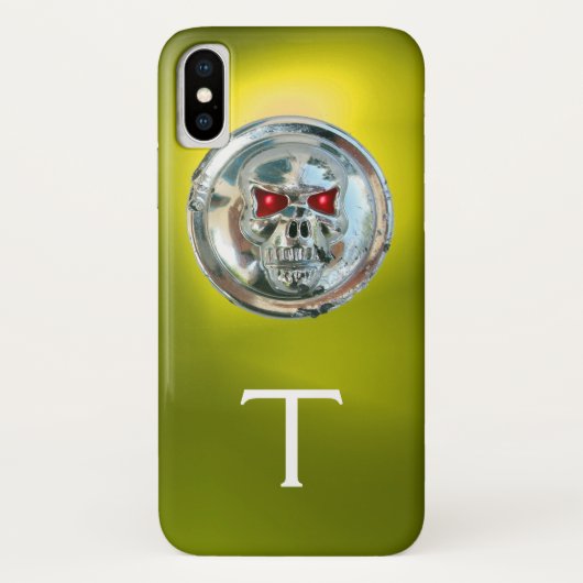 MONOGRAM geel Case-Mate iPhone Case (Achterkant)