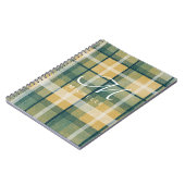 Monogram Geel Spiral Notitieboek (Linkerzijde)