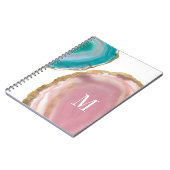 Monogram | Gem Stones I Notitieboek (Linkerzijde)