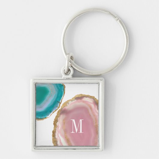 Monogram | Gem Stones I Sleutelhanger (Voorkant)