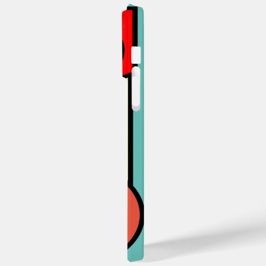 Monogram Geometrisch Patroon Case-Mate iPhone Case (Achterkant / Links)