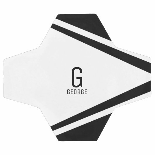 Monogram gepersonaliseerd Voetbal (Enkel)