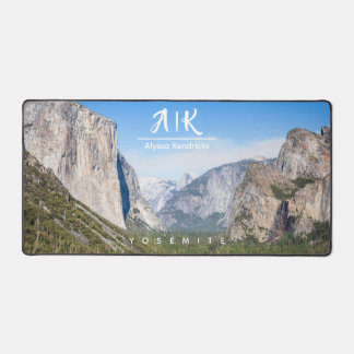 Monogram gepersonaliseerd Yosemite Bureaumat