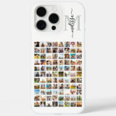 Monogram gepersonaliseerde 88 fotocollage Case-Mate iPhone case (Achterkant)
