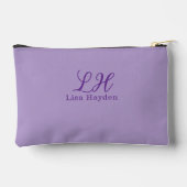 Monogram gepersonaliseerde initiaal naam etui (Achterkant)