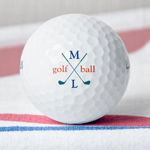 Monogram . gepersonaliseerde logo golfballen