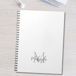 Monogram Gepersonaliseerde Naam Notitieboek
