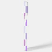 Monogram Geruit Paarse Lavendel Modern Patroon Case-Mate iPhone Case (Achterkant / Rechts)
