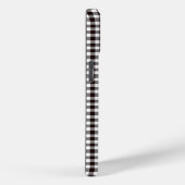 Monogram Gestileerde Chic Schotlandse ruit Case-Mate iPhone Case (Achterkant / Rechts)