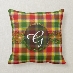 Monogram Gibson Tartan Kussen